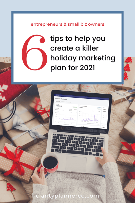 6 tips to help you plan out your Holiday marketing