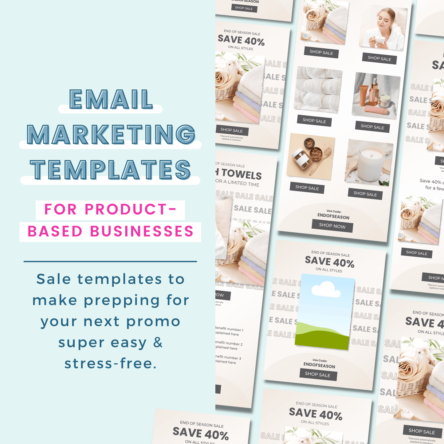 Poppy | Sale Email Marketing Templates