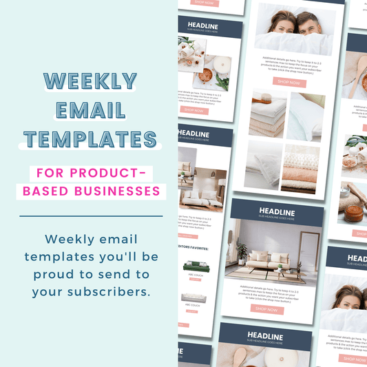 Mave | Weekly Email Marketing Templates