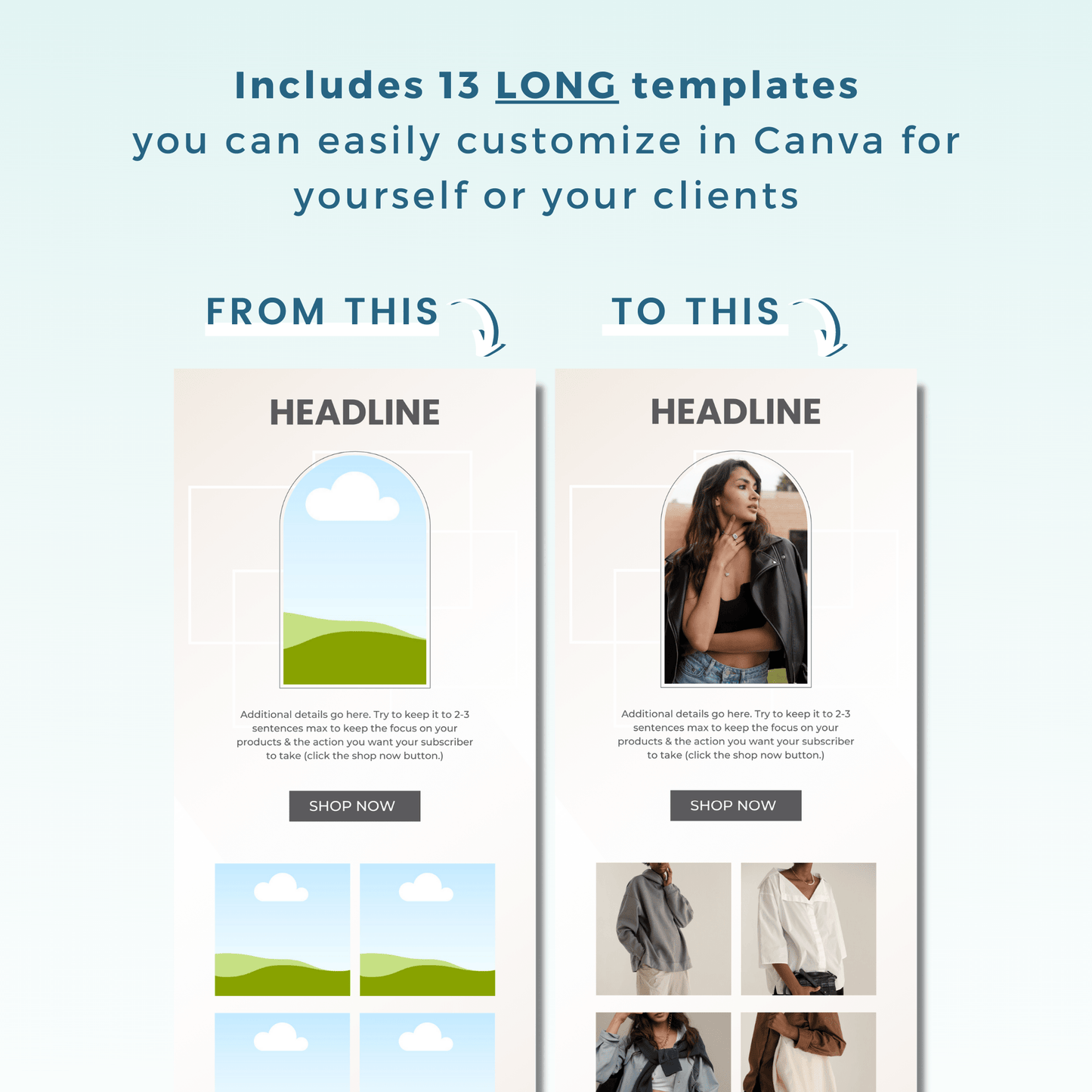 Poppy | Weekly Email Marketing Templates
